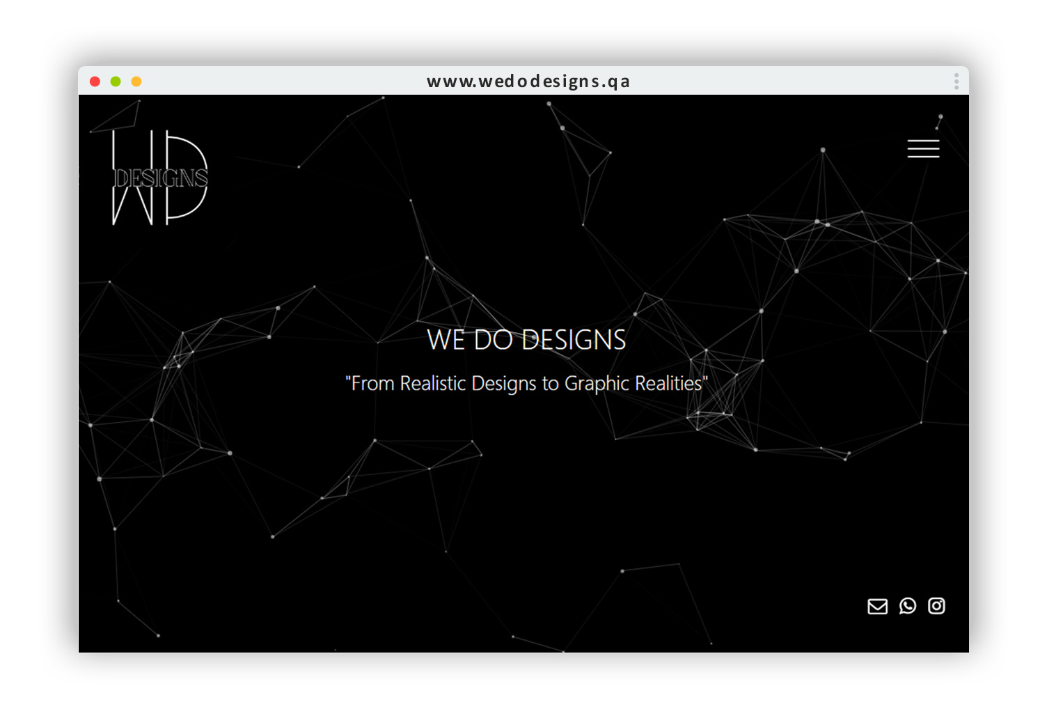 we do designs qatar Business website design